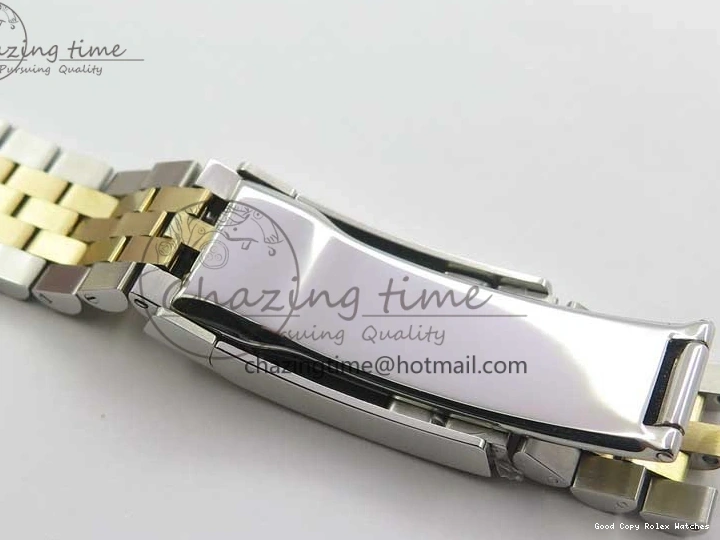 AAA Replica Watches SS Dial Wrapped WWF SS YG 41 Crystals DateJust 3128 on A YG Bracelet SoftTouch Edition Jubilee Best Wrapped Makers 126333 Black 0117